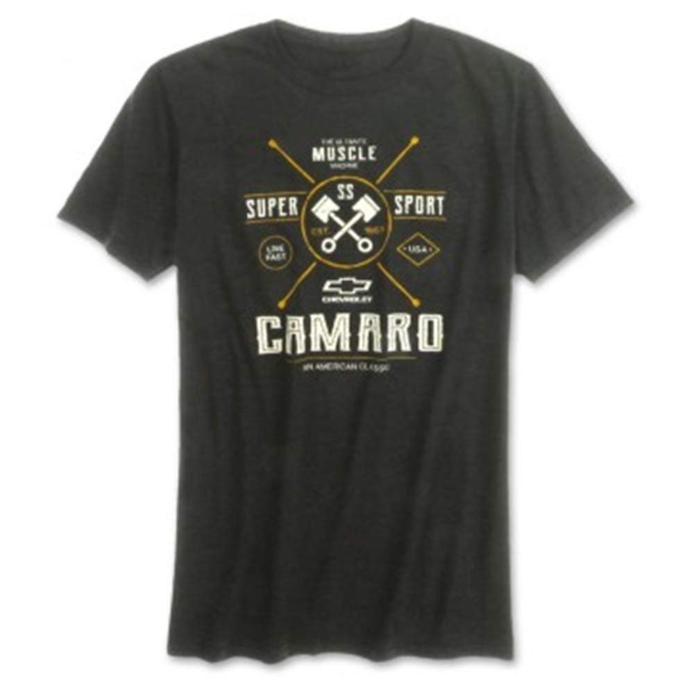 Camaro SS Muscle Machine Tee - Heather Dark Gray-SR1 Performance