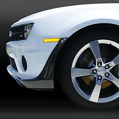 2010-2015 Camaro Front Air Foil 4 Pc. (Set) : SS only - Gloss Black-SR1 Performance