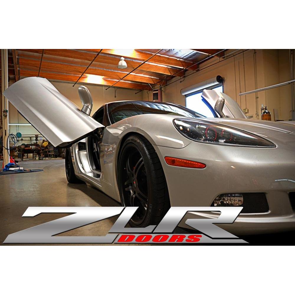 Corvette Lambo Style Vertical Doors - ZLR Hinge Kit : 1997-2004 C5 & Z06-SR1 Performance