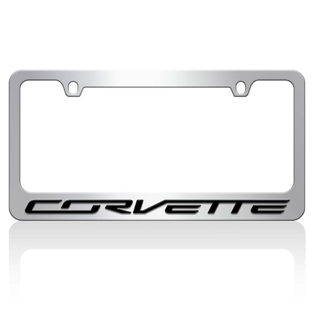C7 Corvette Script License Plate Frame-SR1 Performance