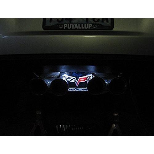 Corvette Exhaust Plate LED Lighting Kit : 2005-2013 C6 only (Orange)-SR1 Performance