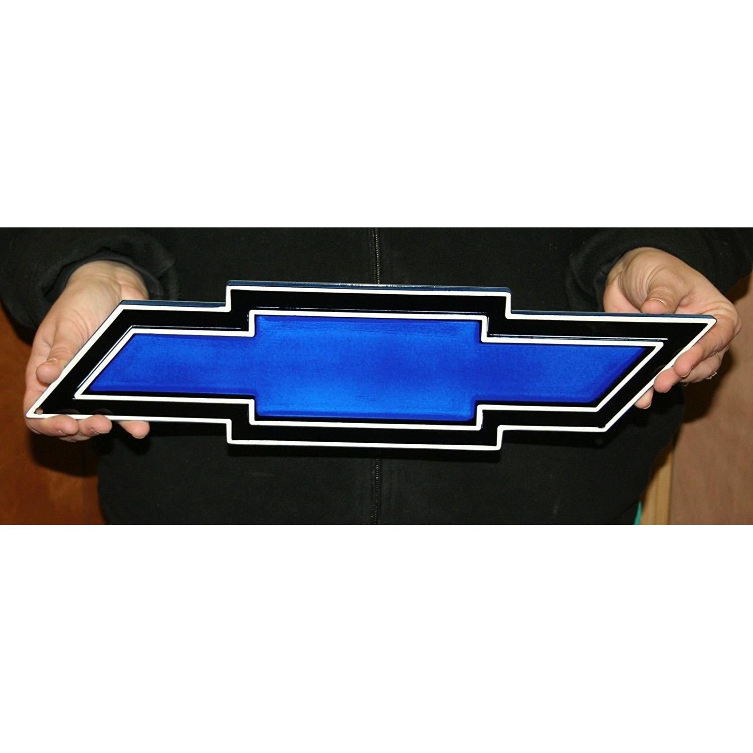 1969 Camaro Bowtie Metal Wall Sign - 18" x 5"-SR1 Performance