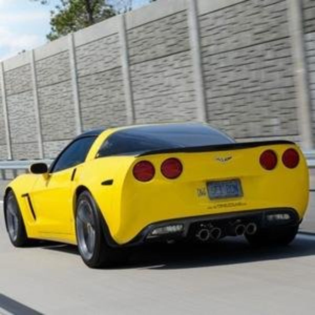 Corvette LW-Style Rear Spoiler - Carbon Fiber : 2005-2013 C6, Z06, ZR1, Grand Sport-SR1 Performance