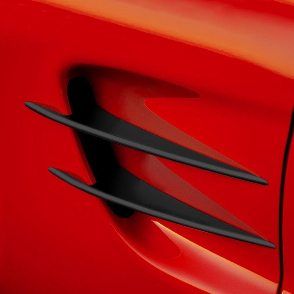 1997-2004 C5/Z06 Corvette Side Spears Billet - Semi-Gloss Black Powder Coat-SR1 Performance