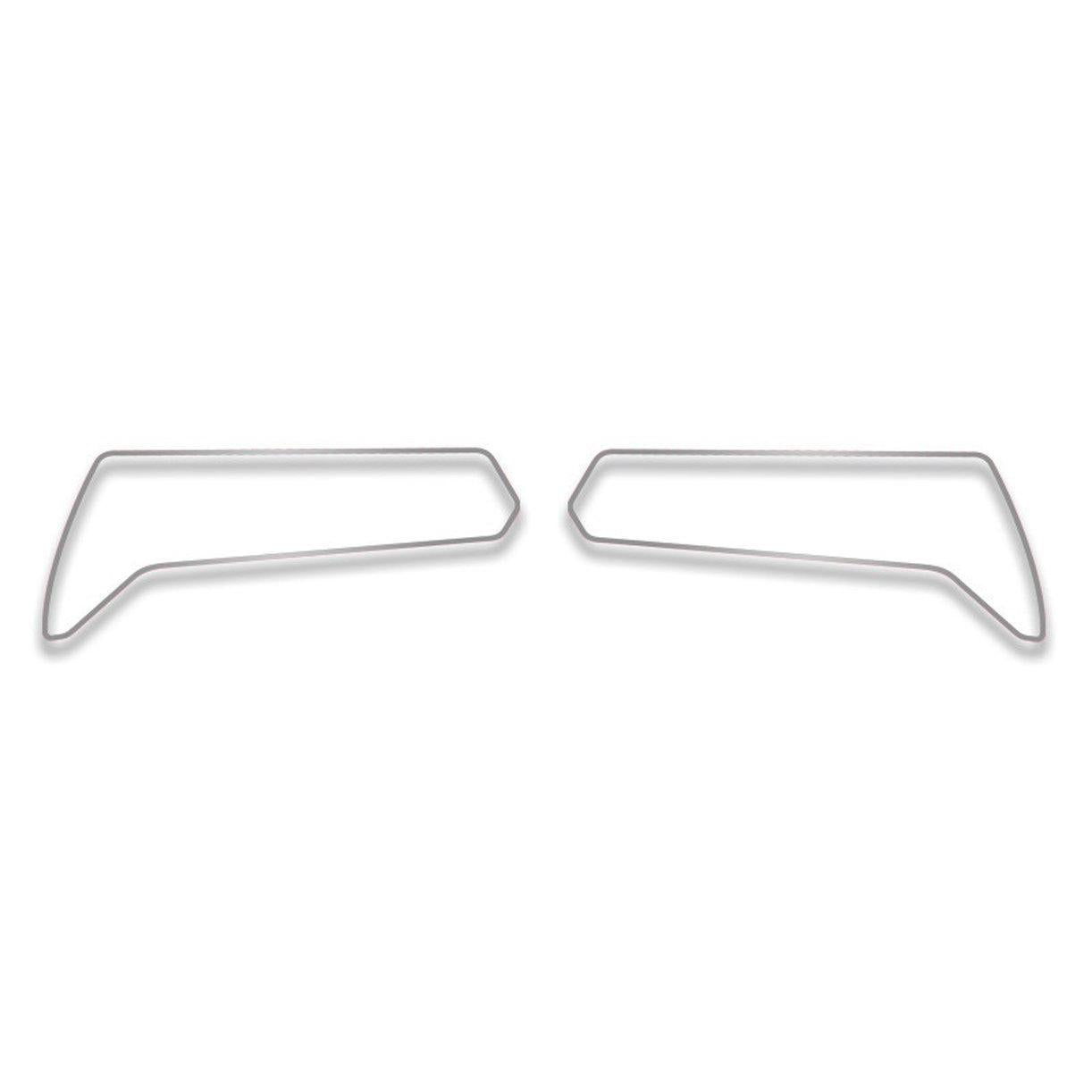 2014-2017 C7 Corvette Stingray - 2Pc Polished Tail Light Trim Ring-SR1 Performance
