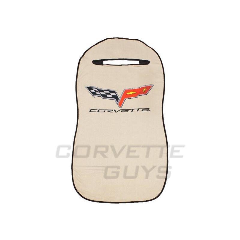 Corvette Seat Armor Protective Cover - Black Pair (05-13 C6, Grand Sport, Z06, ZR1)-SR1 Performance