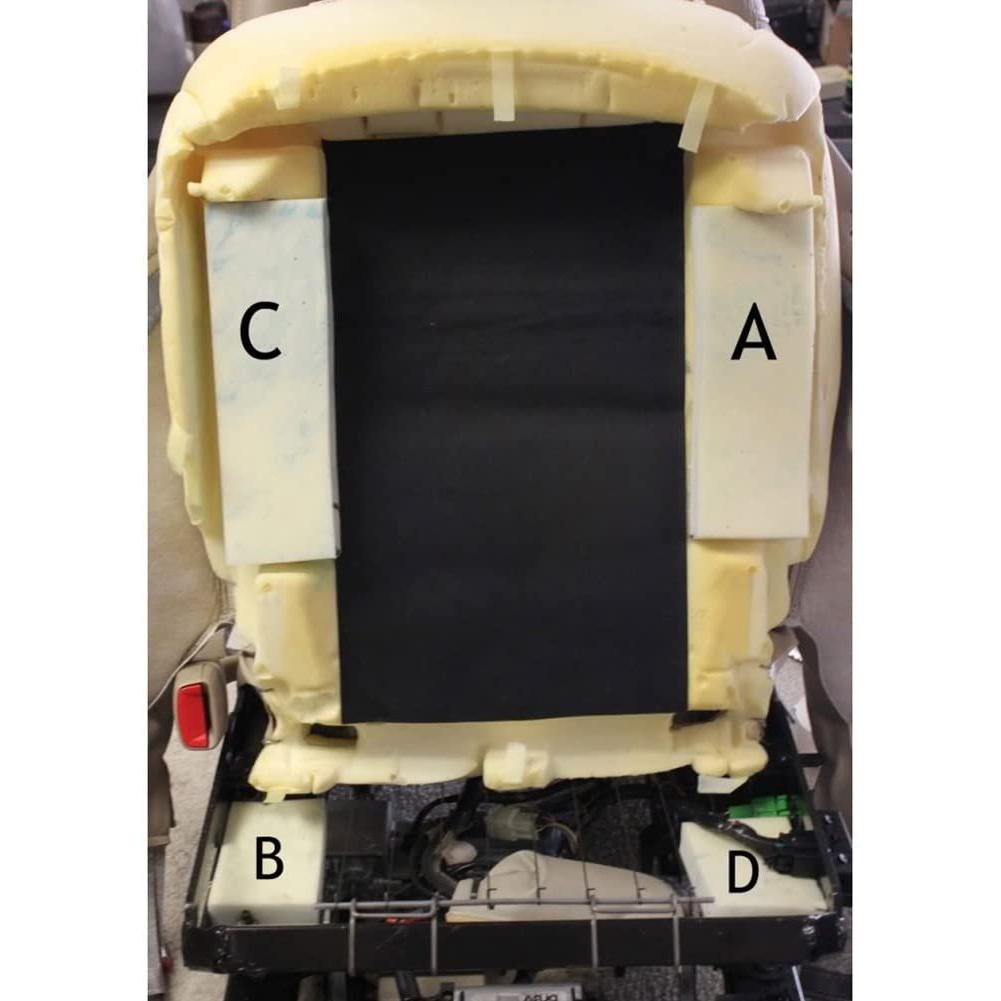 Corvette Seat Cushion Repair Kit : 1997-2013 C5,C6,Z06-SR1 Performance