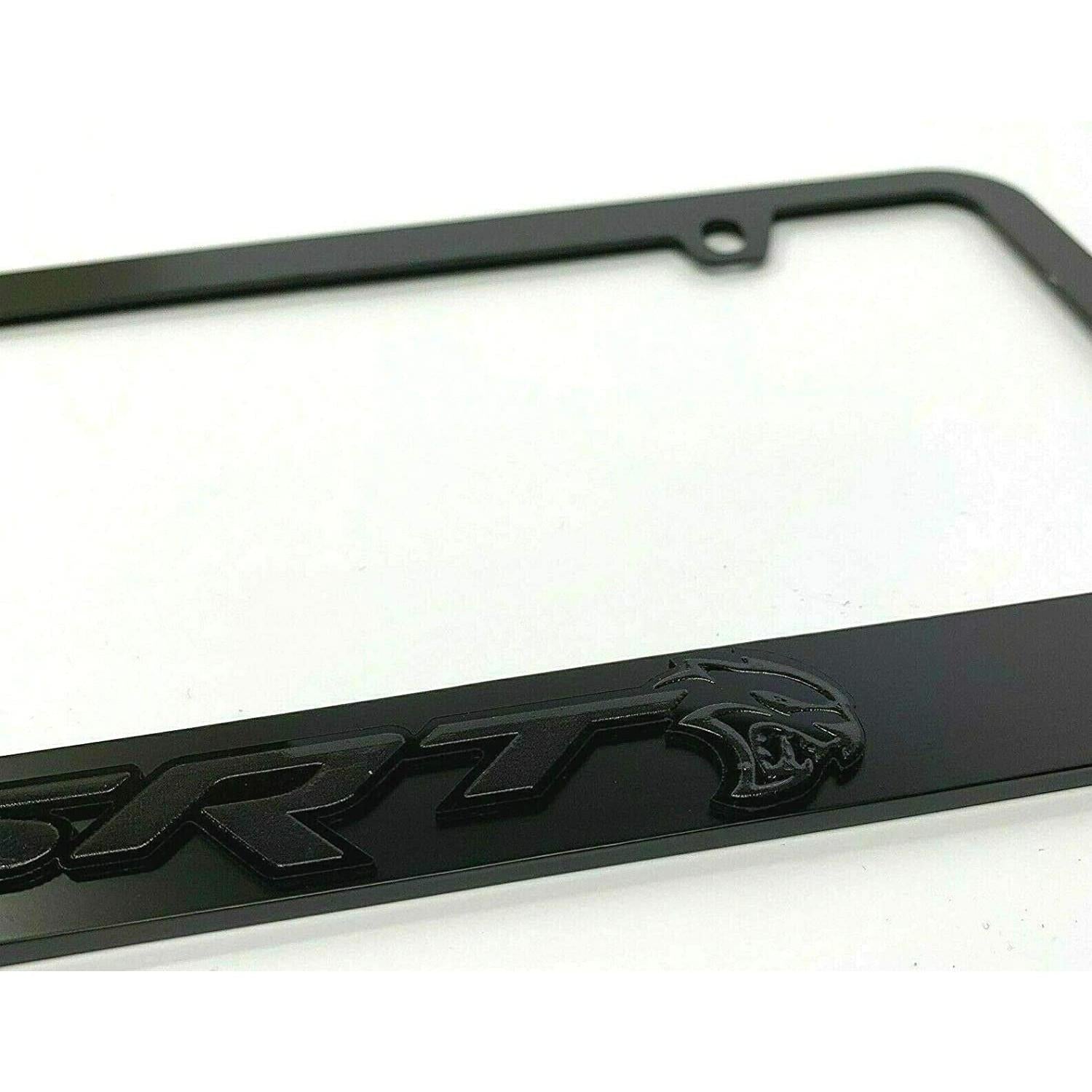 SRT Hellcat Stealth Blackout License Plate Frame-SR1 Performance