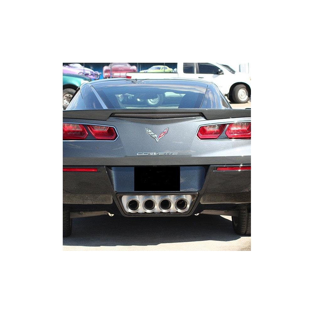 2014-2017 C7/Z51 Stingray and Z06 Corvette - Exhaust Filler Panel Polished NPP VERSION Exhaust-SR1 Performance