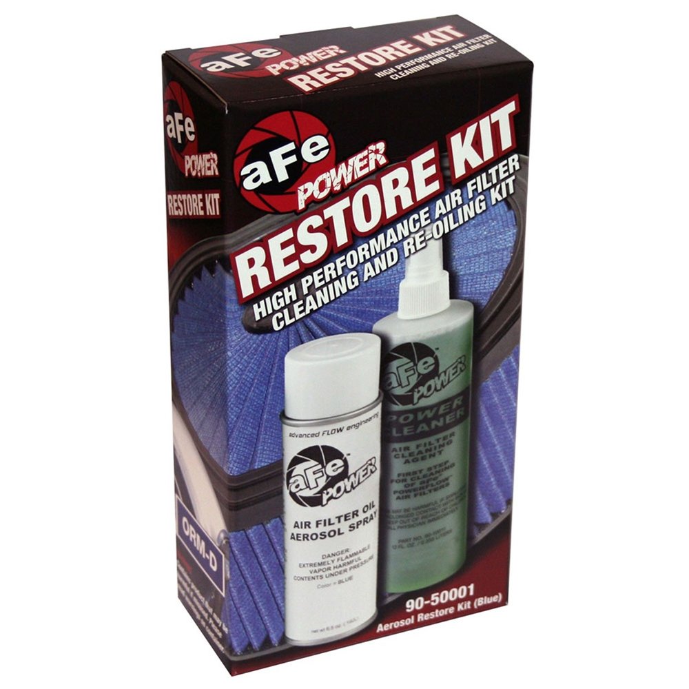 Air Filter Restore Kit - Blue Oil and Power Cleaner - aFe Power MagnumFLOW 90-50001-SR1 Performance