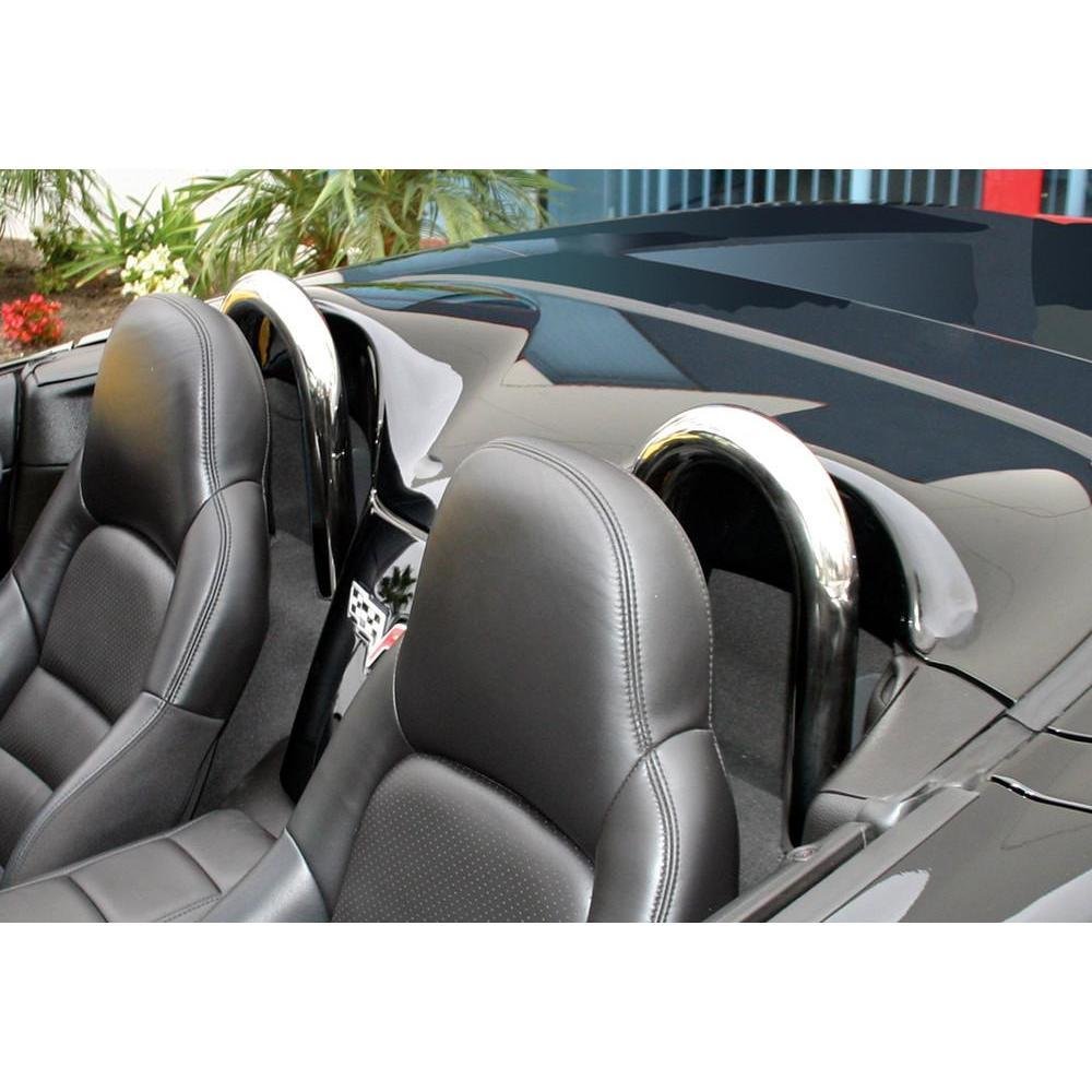 Corvette Seat Back Hoops : C6 Chrome-SR1 Performance