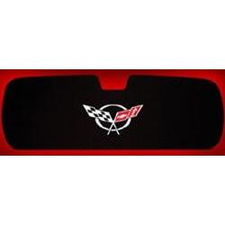 C5 Corvette Trunk Lid Liner Silver Emblem Fits: 98 through 04 FRC ZO6 and Convertible Corvettes-SR1 Performance