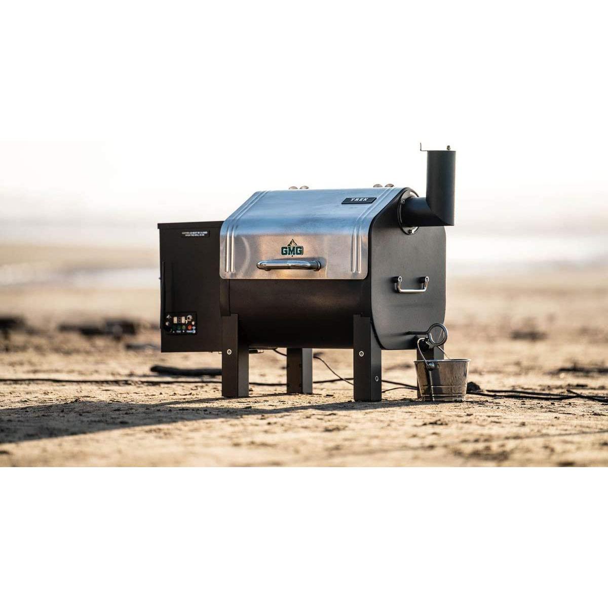 Green Mountain Trek Portable Wood Pellet Tailgating Grill - Wi-Fi Controlled-SR1 Performance