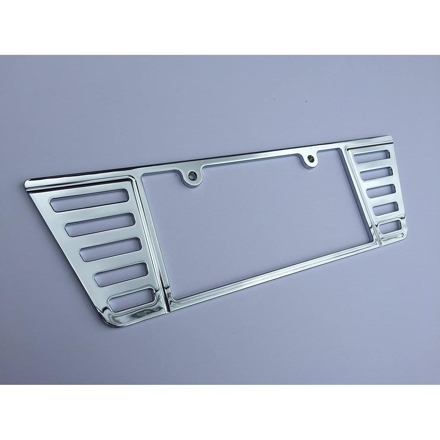 C5, C6, C7 Corvette Billet Aluminum License Plate Frame - Chrome-SR1 Performance