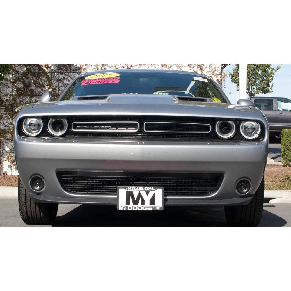 STO N SHO Front License Plate Bracket for 2015-2023 Dodge Challenger SXT, R/T, SRT, Scat Pack Without Adaptive Cruise-SR1 Performance