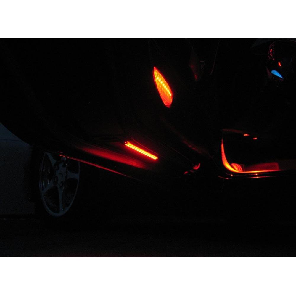 Corvette Puddle LED Lighting Kit : 1997-2013 C5, C6 ALL-SR1 Performance