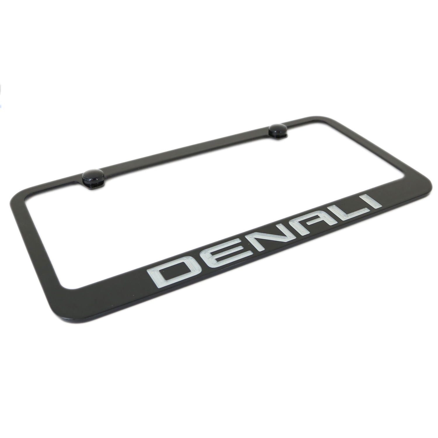 GMC Denali License Plate Frame - Black-SR1 Performance