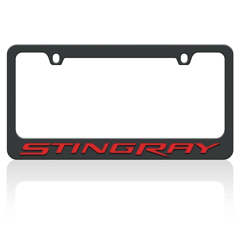 C7 Corvette Stingray Script License Plate Frame-SR1 Performance