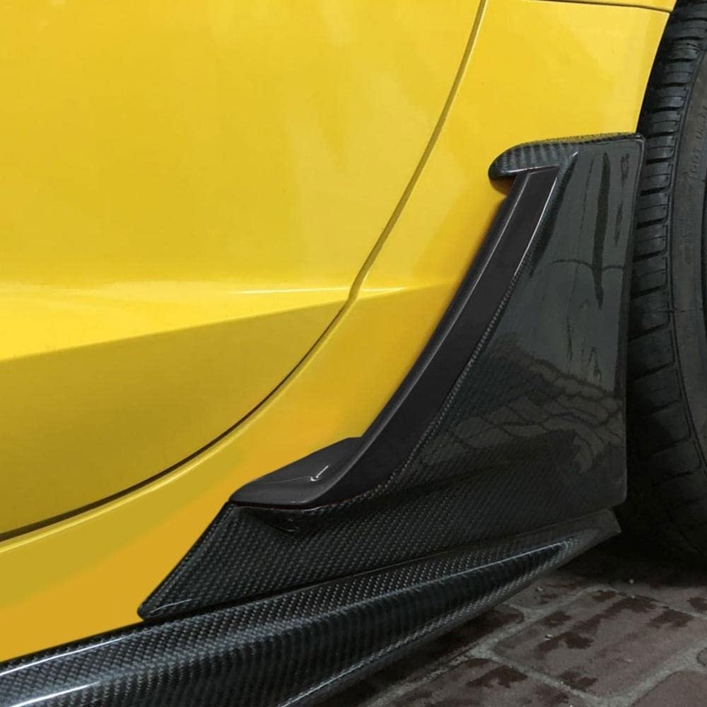C7 Stingray, Z51 Corvette Z06 Style Brake Scoop - Carbon Fiber-SR1 Performance