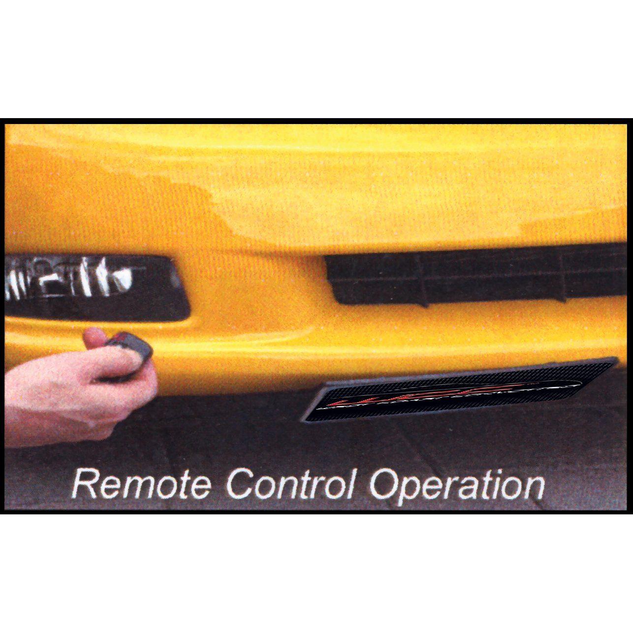 Show N Go Electric Powered License Plate Frame Bracket - Shows & Hides Automatically with Remote Key Fobs-SR1 Performance
