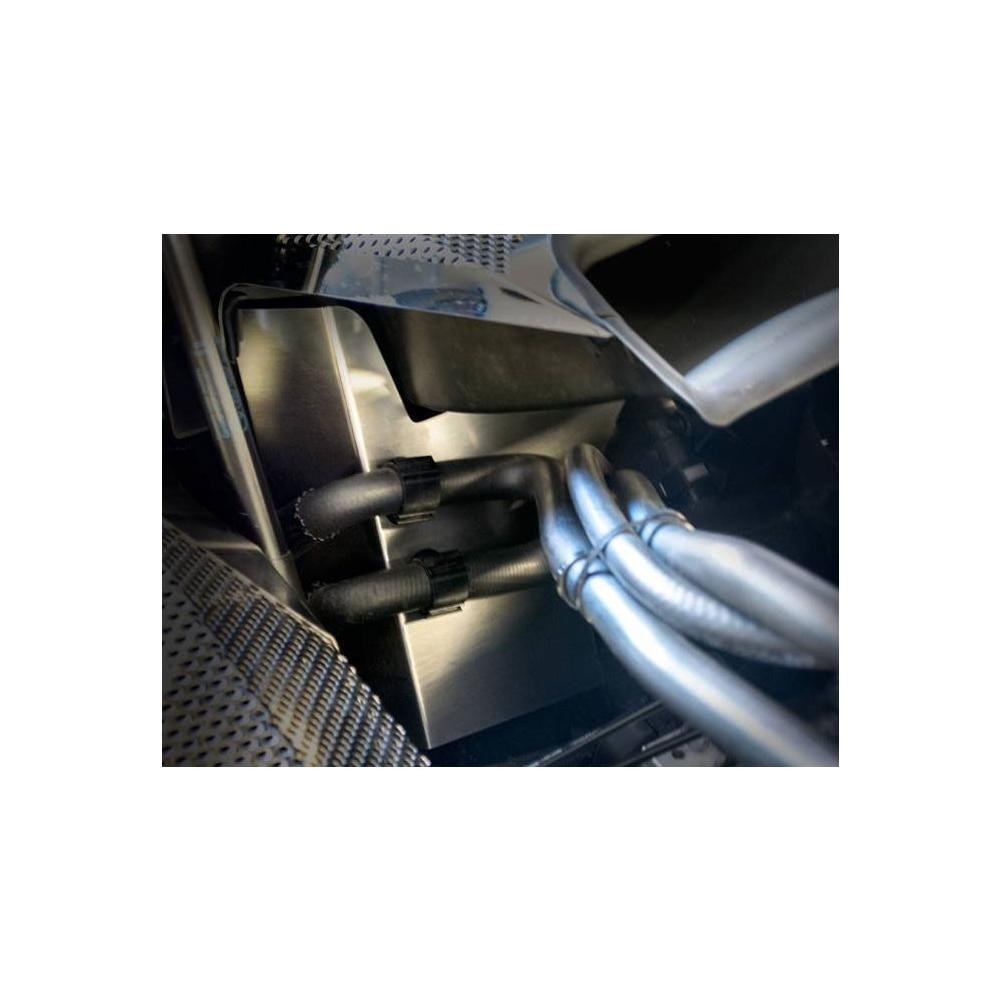 C7 Corvette Fan Shroud Cover - Brushed : Stingray, Z51, Z06-SR1 Performance