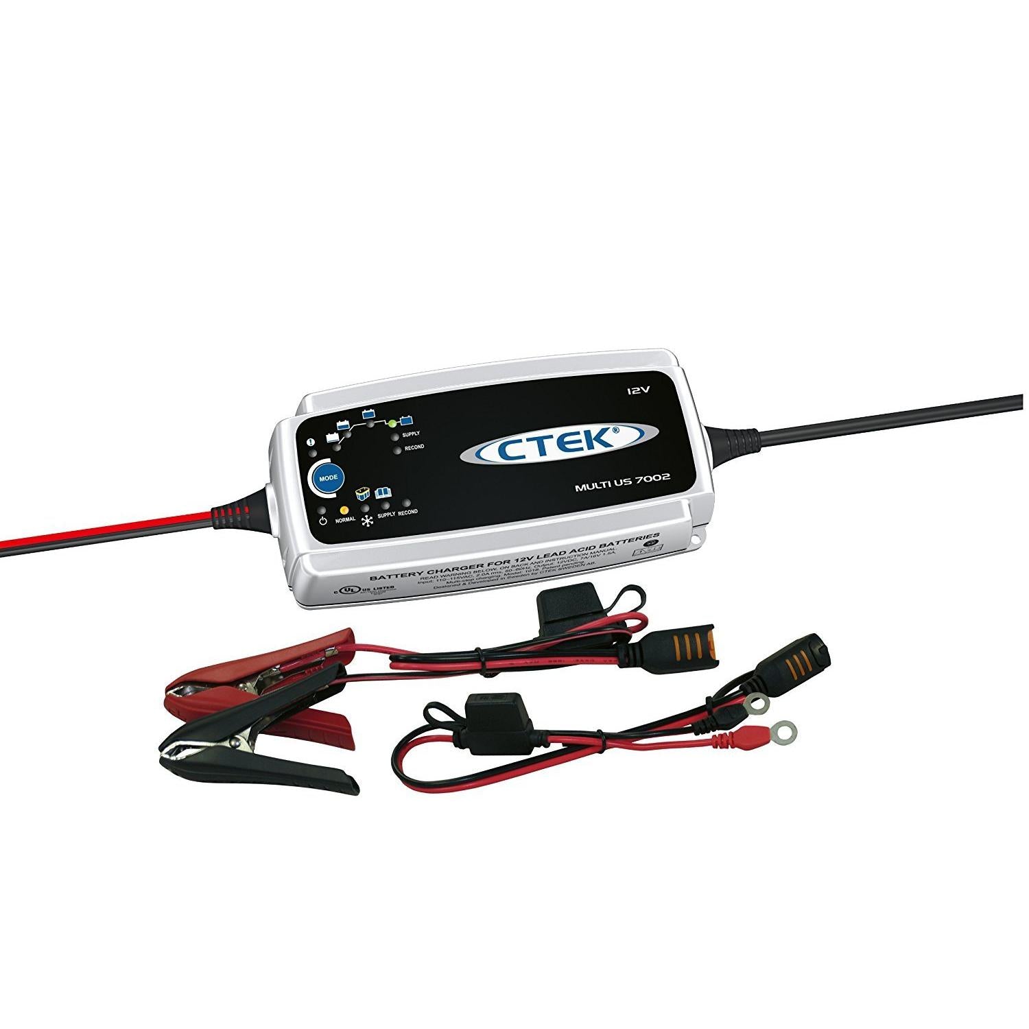 CTEK (56-353) MULTI US 7002 12-Volt Battery Charger-SR1 Performance