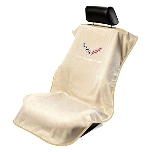 Seat Armour SA100COR7G Corvette C7 Grey Seat Protector Towel, 1 Pack-SR1 Performance