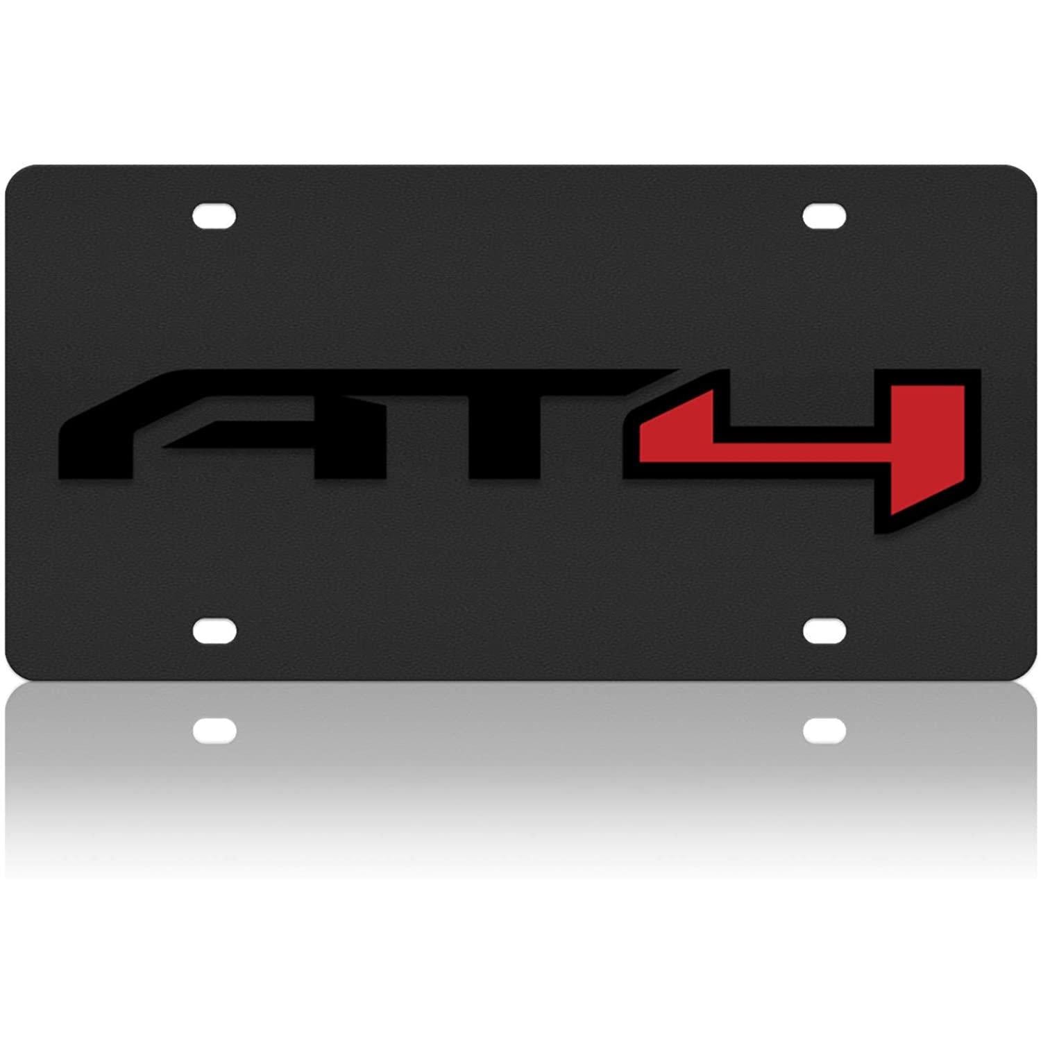 GMC AT4 Carbon Steel License Plate-SR1 Performance