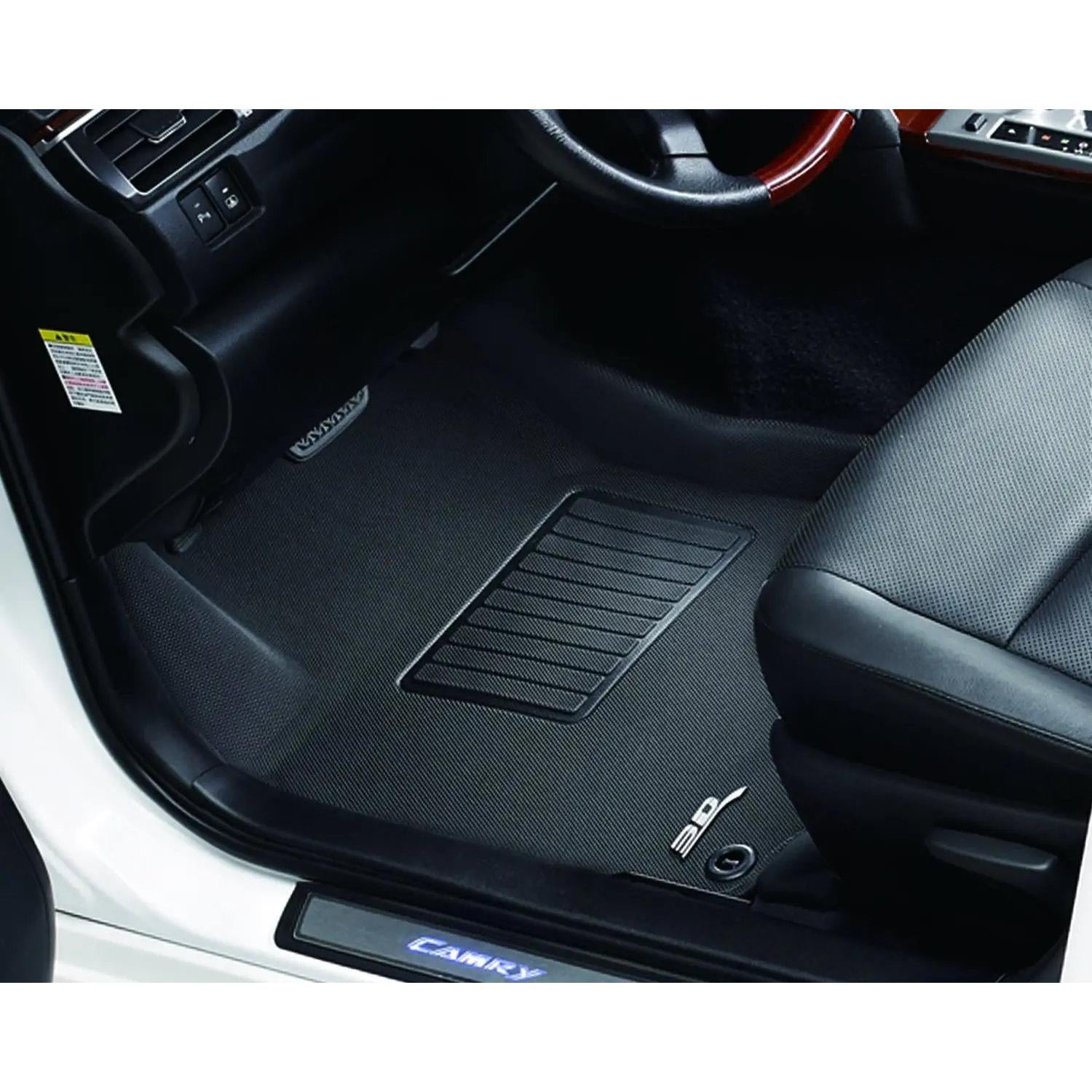 2016-2023 Nissan Maxima 3D MAXpider Custom Fit Floor Mats - Black-SR1 Performance