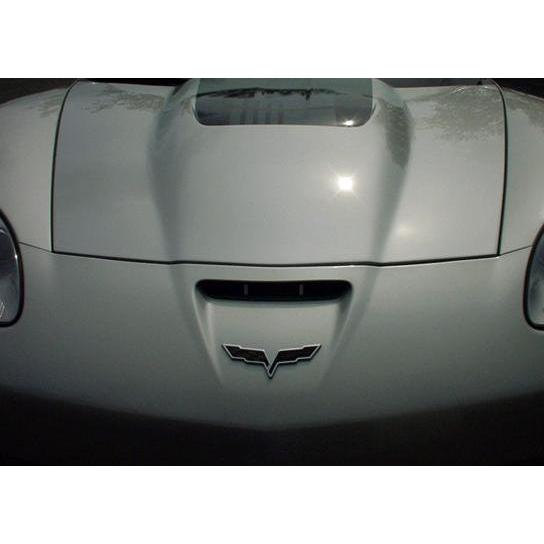 2005-2013 C6 Corvette Emblem Blackout Overlay - Set of 2-SR1 Performance