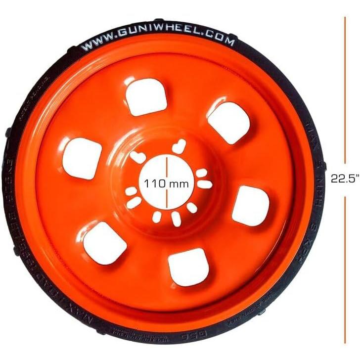 GUNIWHEEL™ Universal Vehicle Mounting System Roller Wheel with Universal Lug Pattern-SR1 Performance