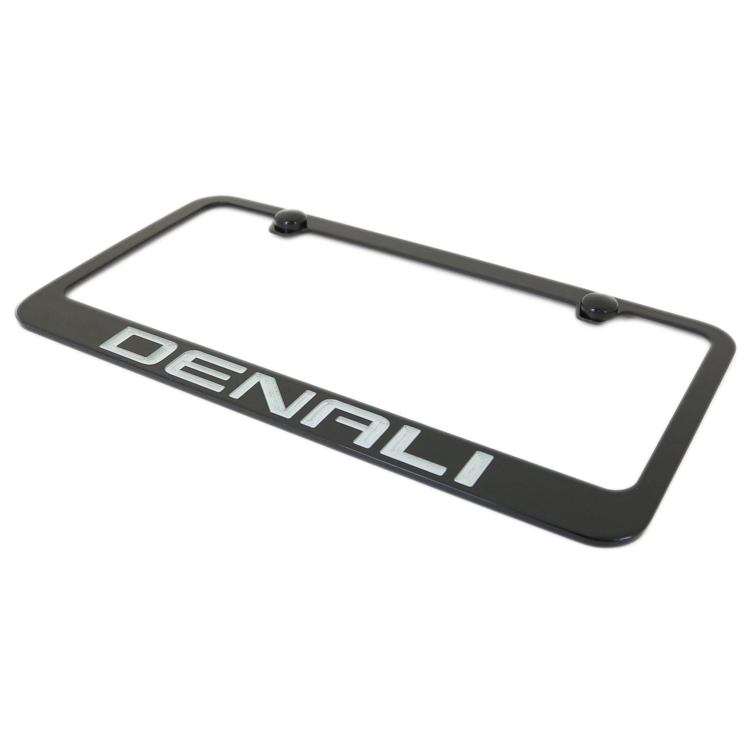GMC Denali License Plate Frame - Black-SR1 Performance