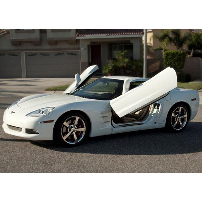 2005-2013 C6 Corvette Lambo Style Vertical Doors - ZLR Hinge Kit-SR1 Performance