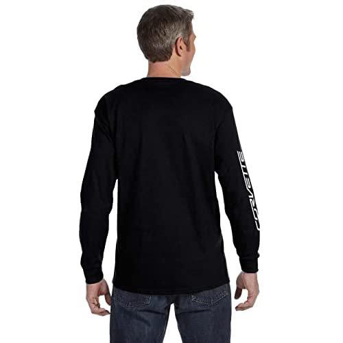 SR1 Performance Corvette T-Shirt - C7 Logo with Corvette Script on Sleeve-SR1 Performance