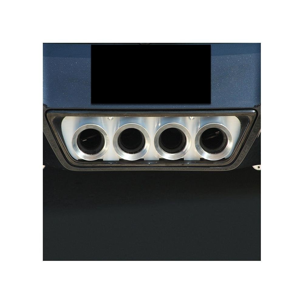 2014-2017 C7/Z51 Stingray and Z06 Corvette - Exhaust Filler Panel Polished NPP VERSION Exhaust-SR1 Performance