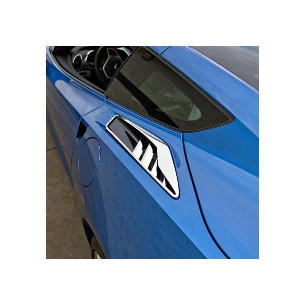 C7 Corvette Stingray Rear Quarter Vent Set 10Pc Polished-SR1 Performance
