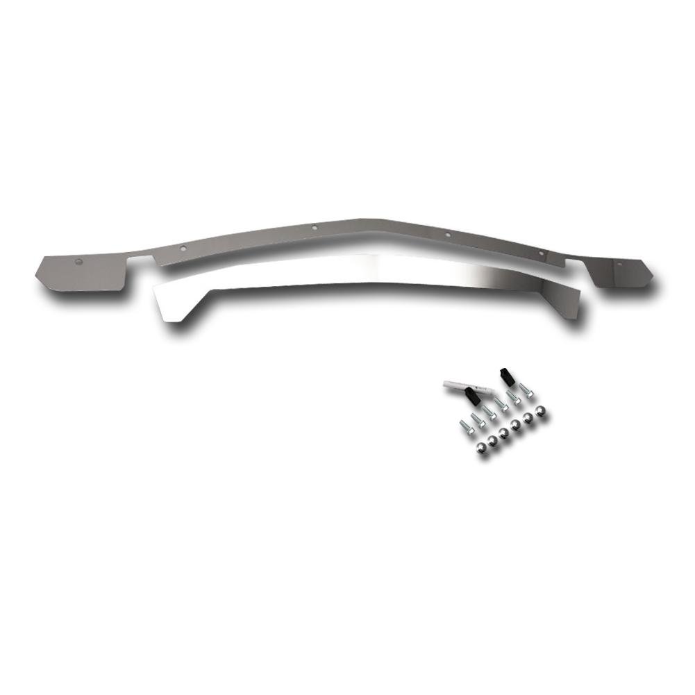 C7 Corvette Stingray Nose Cap 2 Pc. Stainless Steel : Polished-SR1 Performance