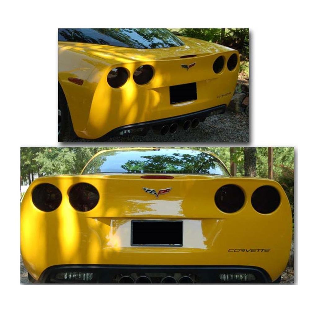 2005-2012 C6 & Z06 Corvette Rear Blackout Kit (5 Piece)-SR1 Performance