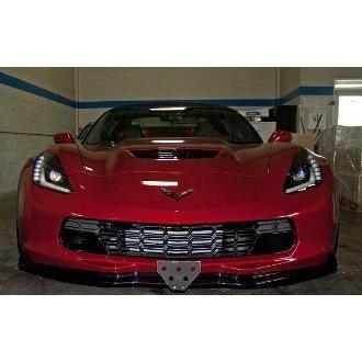 C7 Corvette Sto-N-Sho Removable Take Off Front License Plate Frame Bracket-SR1 Performance