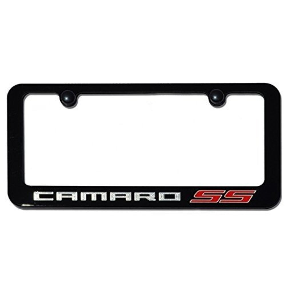 Camaro SS License Plate Frame - Exterior Color Matched-SR1 Performance
