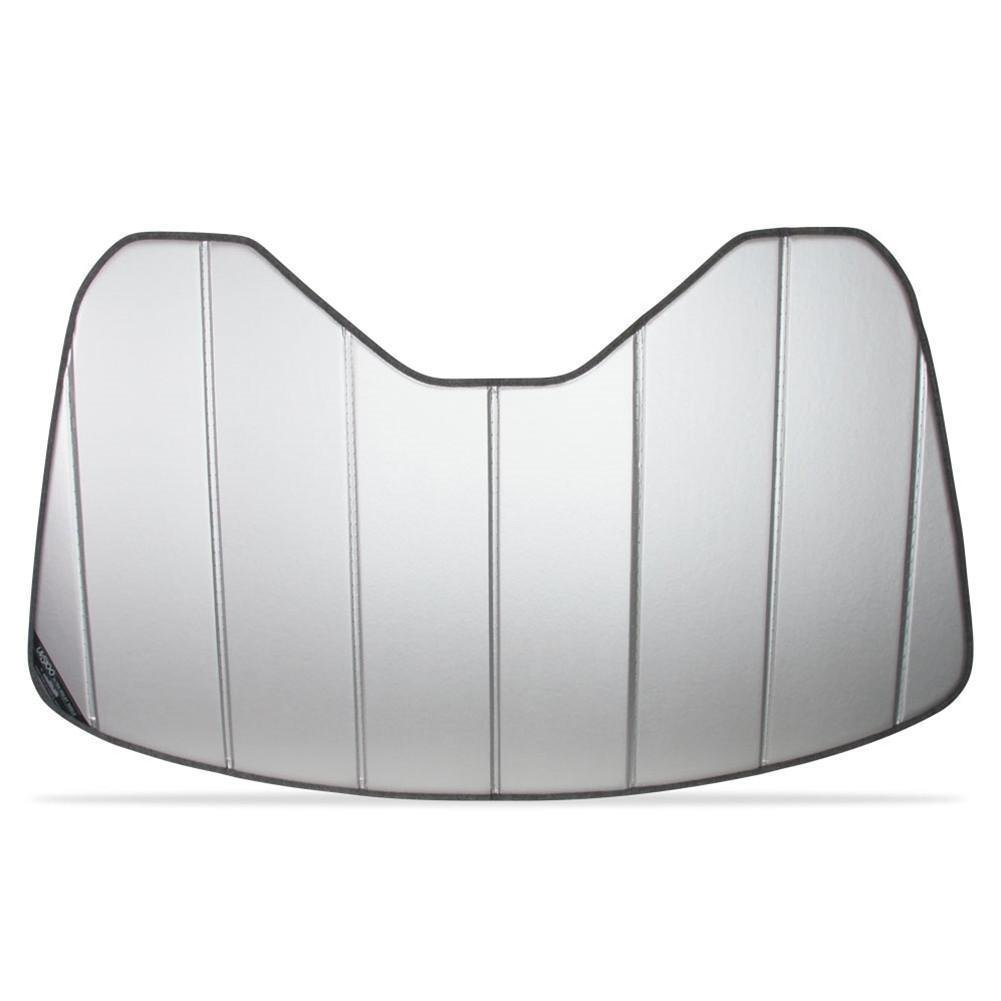 C7 Corvette Stingray Accordion Style Sunshade - Insulated Plain Silver-SR1 Performance