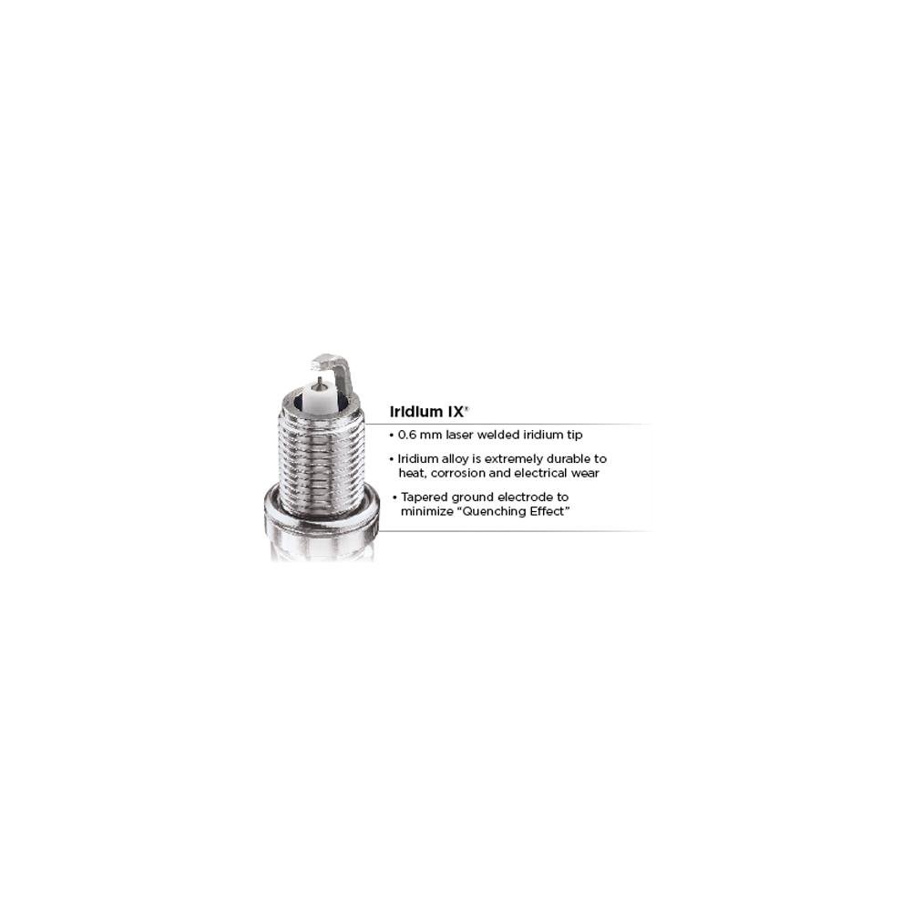 Corvette Spark Plugs (Set) - NGK Iridium IX : 1992-1996 C4-SR1 Performance