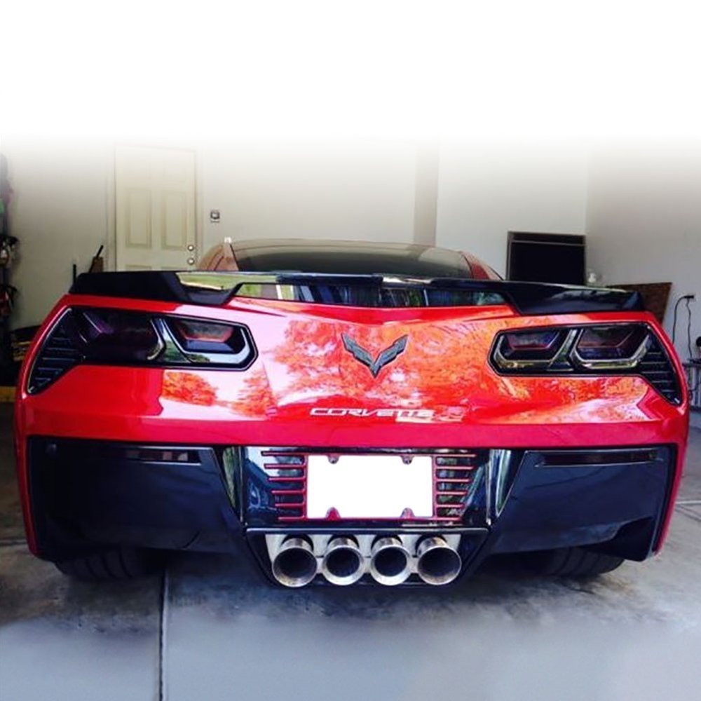 C7 Corvette 5th Brake Light Blackout Lens - Smoked Acrylic : Stingray Z51-SR1 Performance