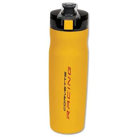 SR1 Performance C8 Corvette Racing Thermal Bottle - Tumbler Cup 20.9 oz : Yellow-SR1 Performance