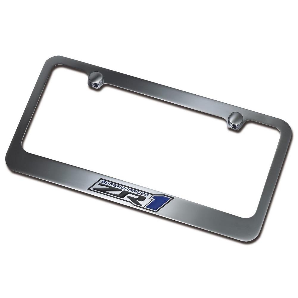 C6 ZR1 Corvette License Plate Frame - Chrome-SR1 Performance