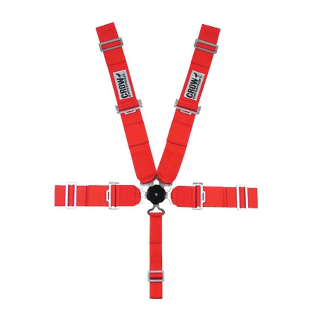 Corvette Racing Harness : Crow Enterprizes 50" - Red-SR1 Performance