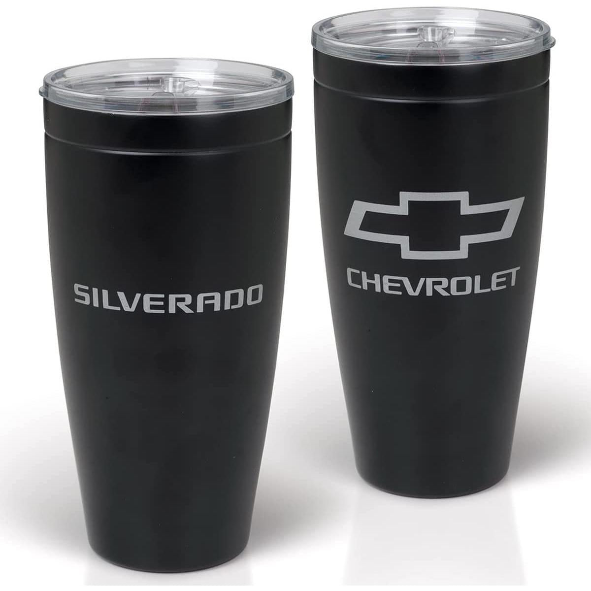 Chevy Silverado Copper Lined Tumbler - Travel Coffee Mug - 30oz-SR1 Performance