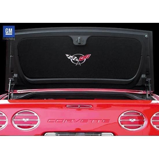 C5 Corvette Trunk Lid Liner Silver Emblem Fits: 98 through 04 FRC ZO6 and Convertible Corvettes-SR1 Performance
