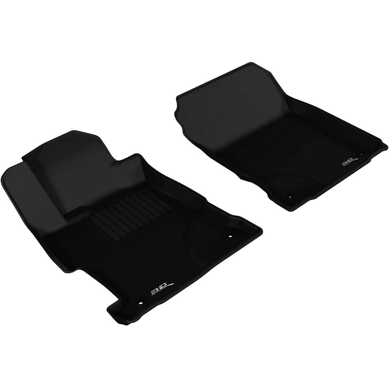 3D MAXpider Custom Fit Kagu Floor Mat (Black) for 2013-2022 Acura ILX - 1ST Row-SR1 Performance