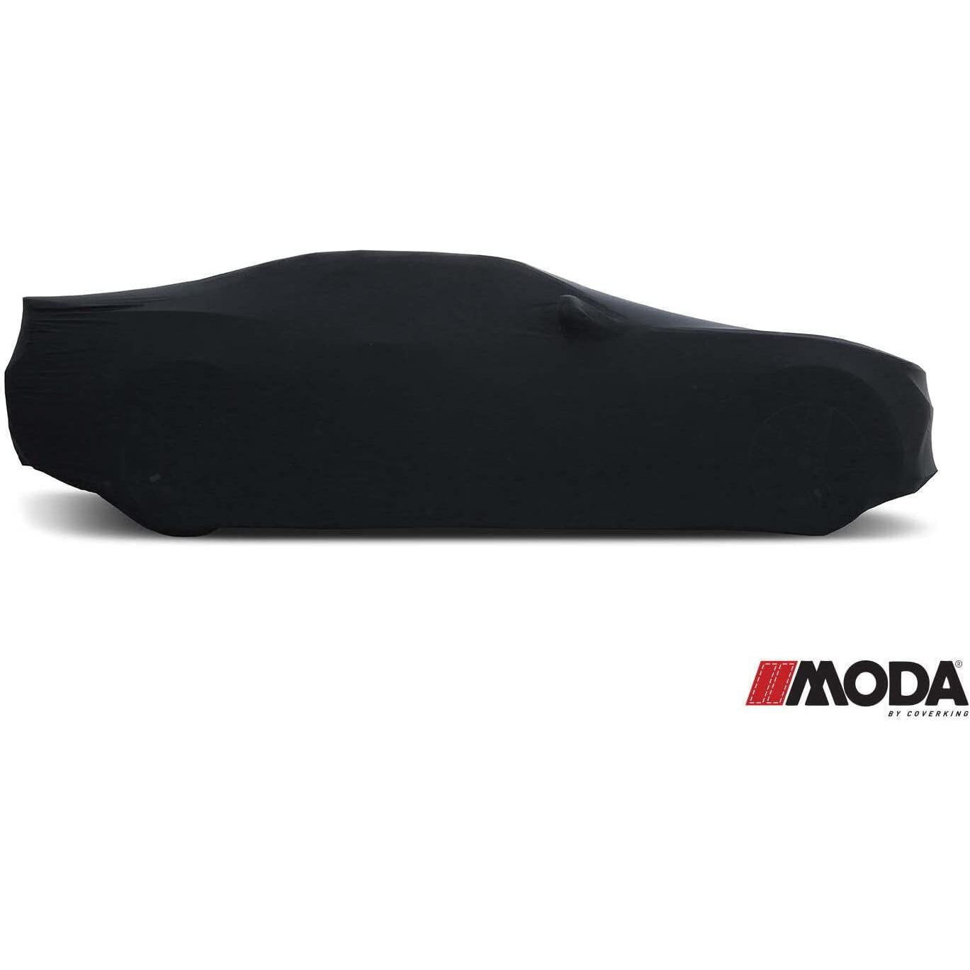 MODA Stretch Black Indoor Car Cover 2016-Present Camaro Car Cover with Bag and Logo-SR1 Performance